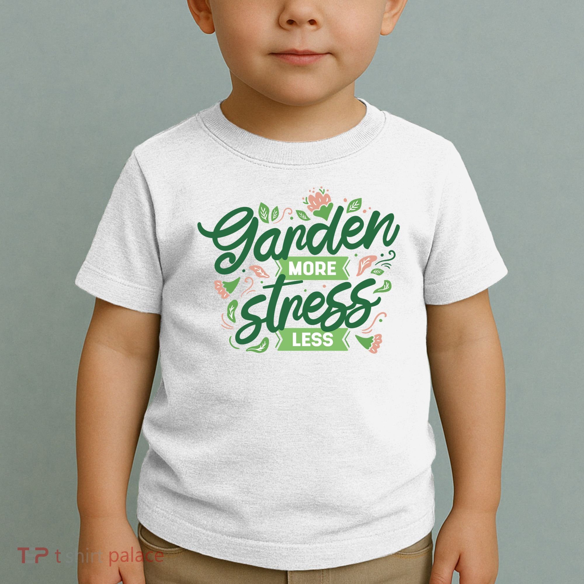 Garden More Stress Less Toddler T-Shirt