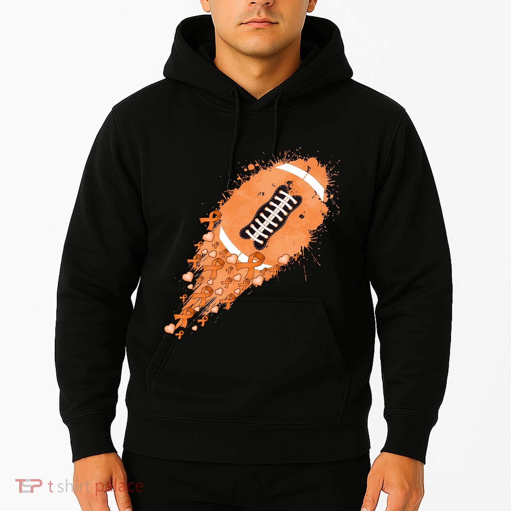 Gameday Multiple Sclerosis Awareness America Football Lover Support Hoodie