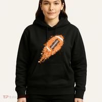 Gameday Multiple Sclerosis Awareness America Football Lover Support Hoodie thumb 5