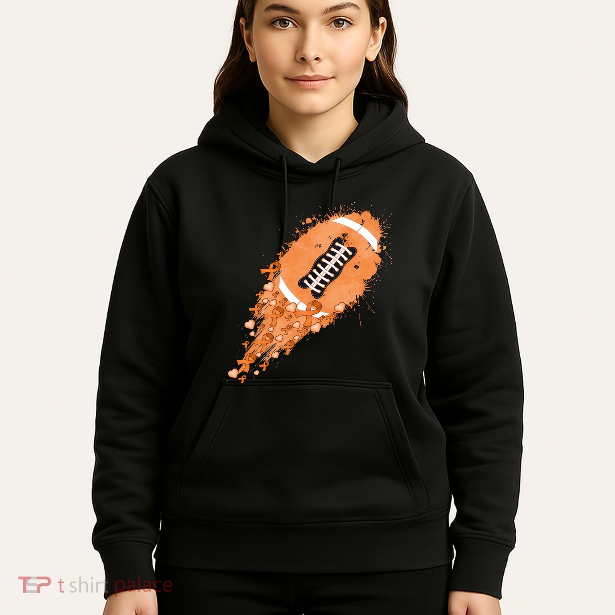 Gameday Multiple Sclerosis Awareness America Football Lover Support Hoodie