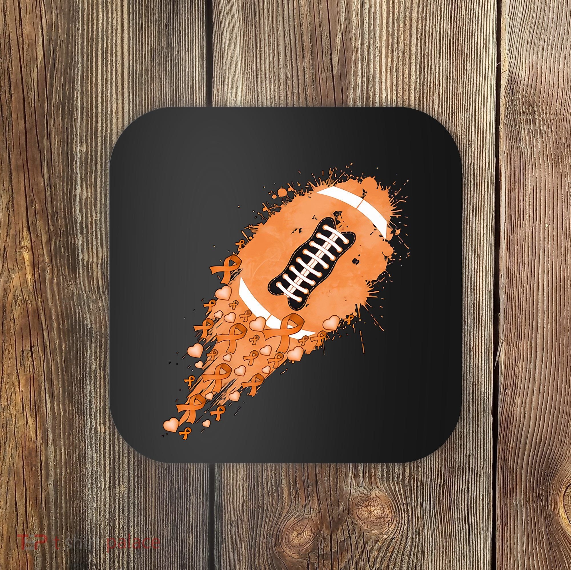 Gameday Multiple Sclerosis Awareness America Football Lover Support Coaster