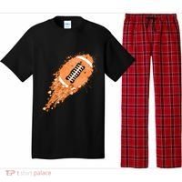 Gameday Multiple Sclerosis Awareness America Football Lover Support Pajama Set thumb 0