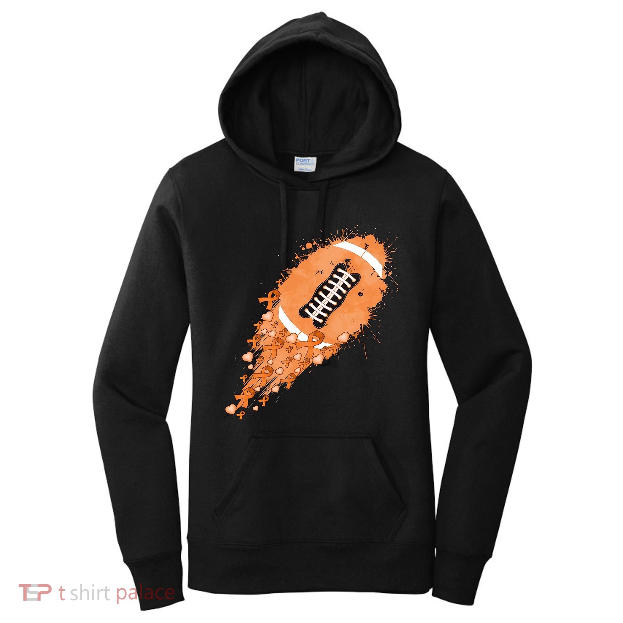 Gameday Multiple Sclerosis Awareness America Football Lover Support Women's Hoodie
