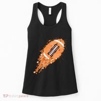 Gameday Multiple Sclerosis Awareness America Football Lover Support Women's Tank Top thumb 0