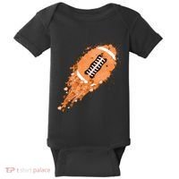 Gameday Multiple Sclerosis Awareness America Football Lover Support Baby Bodysuit thumb 0