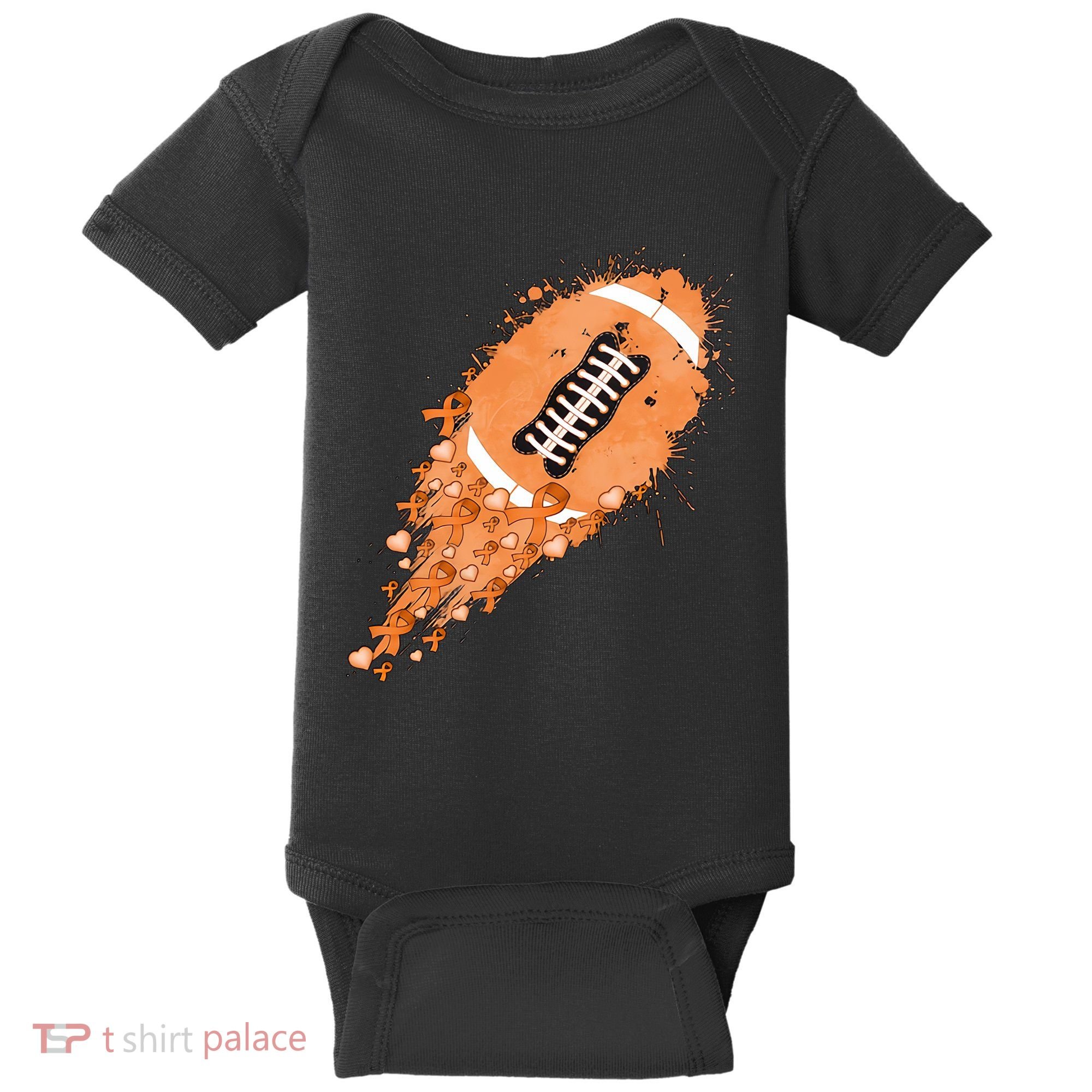 Gameday Multiple Sclerosis Awareness America Football Lover Support Baby Bodysuit