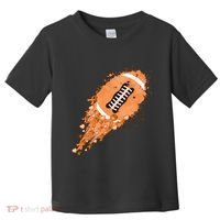 Gameday Multiple Sclerosis Awareness America Football Lover Support Toddler T-Shirt thumb 0