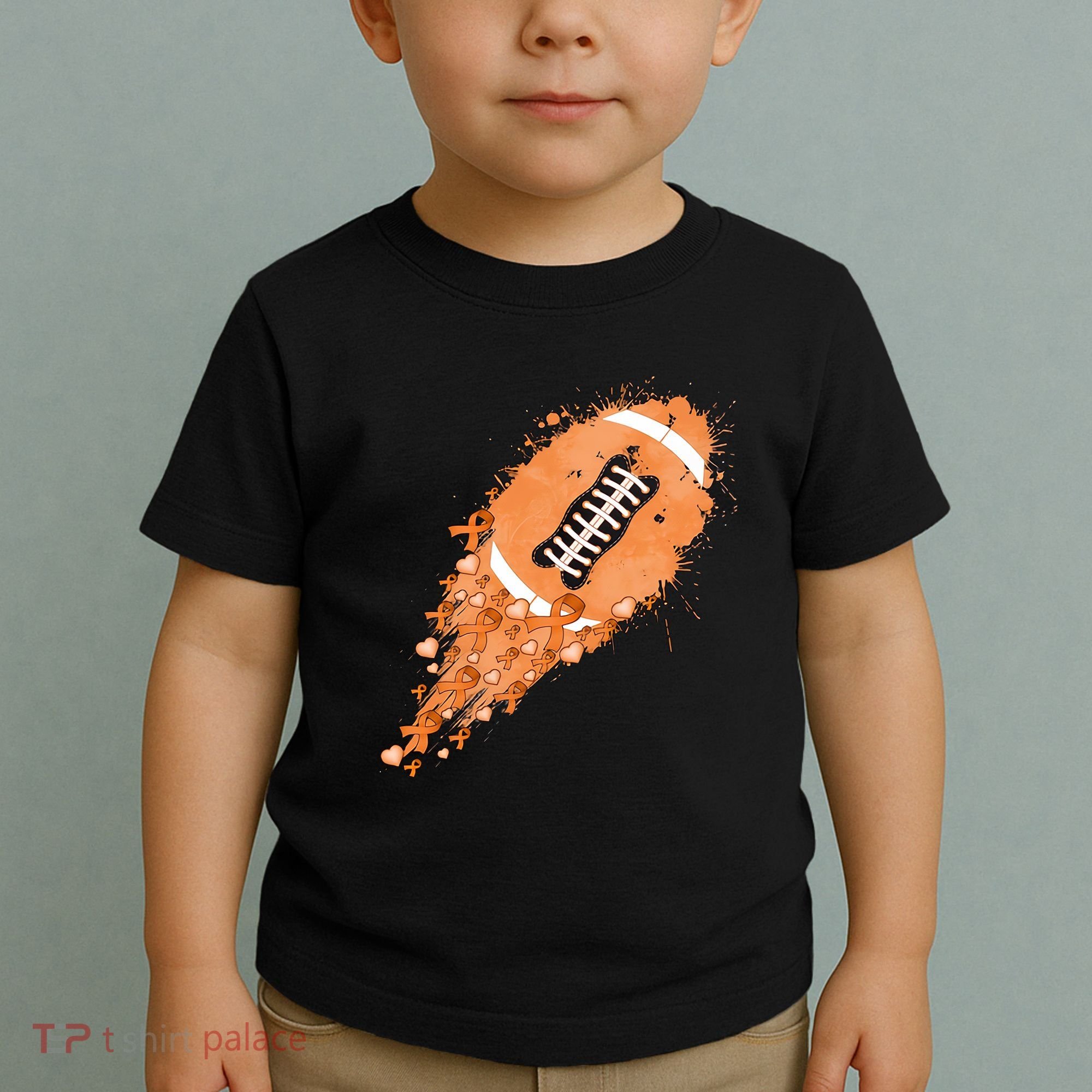 Gameday Multiple Sclerosis Awareness America Football Lover Support Toddler T-Shirt