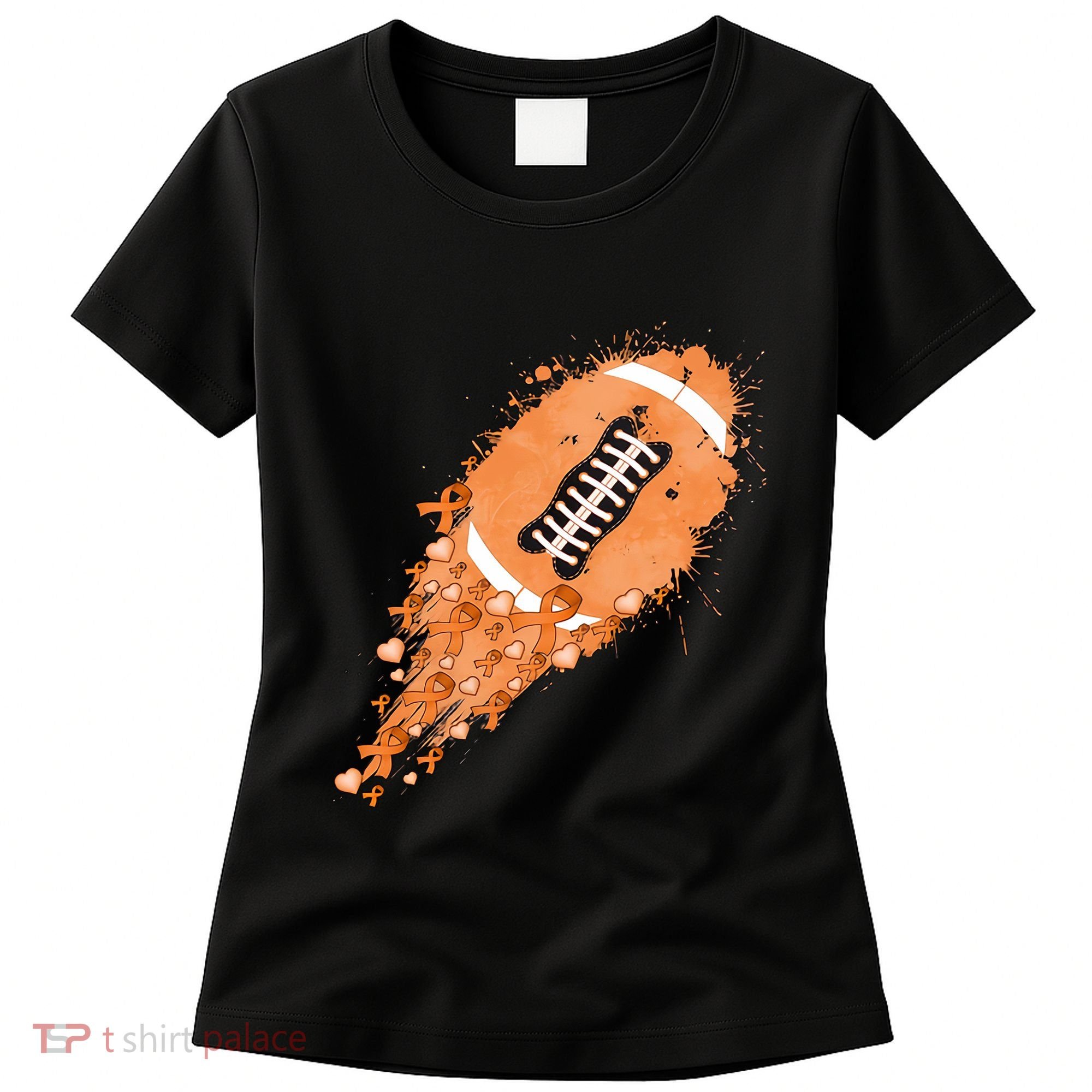 Gameday Multiple Sclerosis Awareness America Football Lover Support Women's T-Shirt