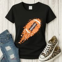 Gameday Multiple Sclerosis Awareness America Football Lover Support Women's T-Shirt thumb 3