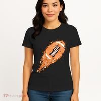 Gameday Multiple Sclerosis Awareness America Football Lover Support Women's T-Shirt thumb 4