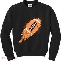 Gameday Multiple Sclerosis Awareness America Football Lover Support Kids Sweatshirt thumb 0