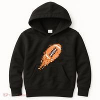 Gameday Multiple Sclerosis Awareness America Football Lover Support Kids Hoodie thumb 0