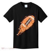 Gameday Multiple Sclerosis Awareness America Football Lover Support Kids T-Shirt thumb 0