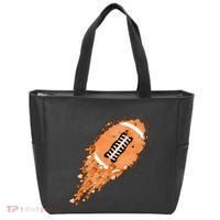 Gameday Multiple Sclerosis Awareness America Football Lover Support Tote Bag thumb 0