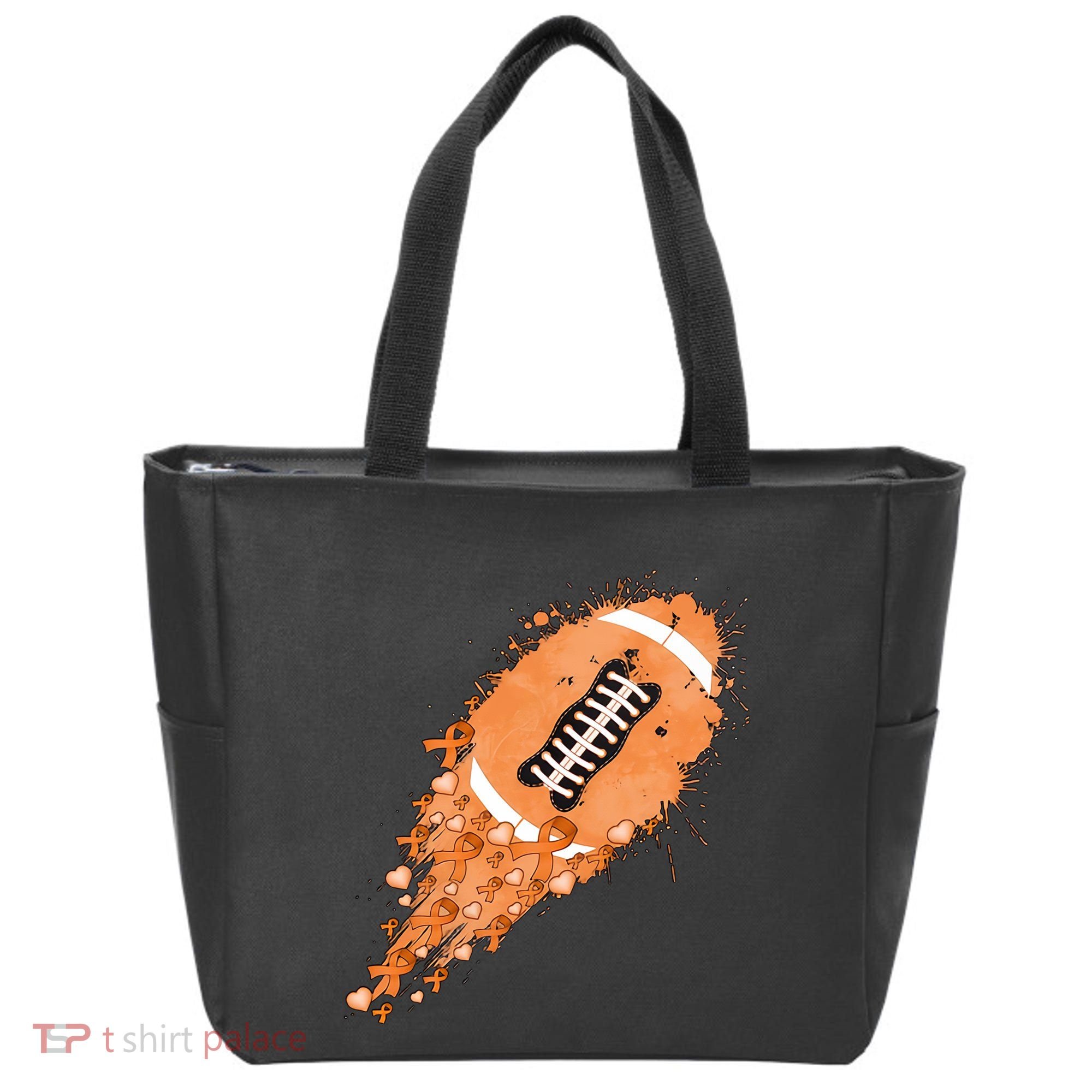 Gameday Multiple Sclerosis Awareness America Football Lover Support Tote Bag