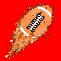 Gameday Multiple Sclerosis Awareness America Football Lover Support Santa Hat thumb 1