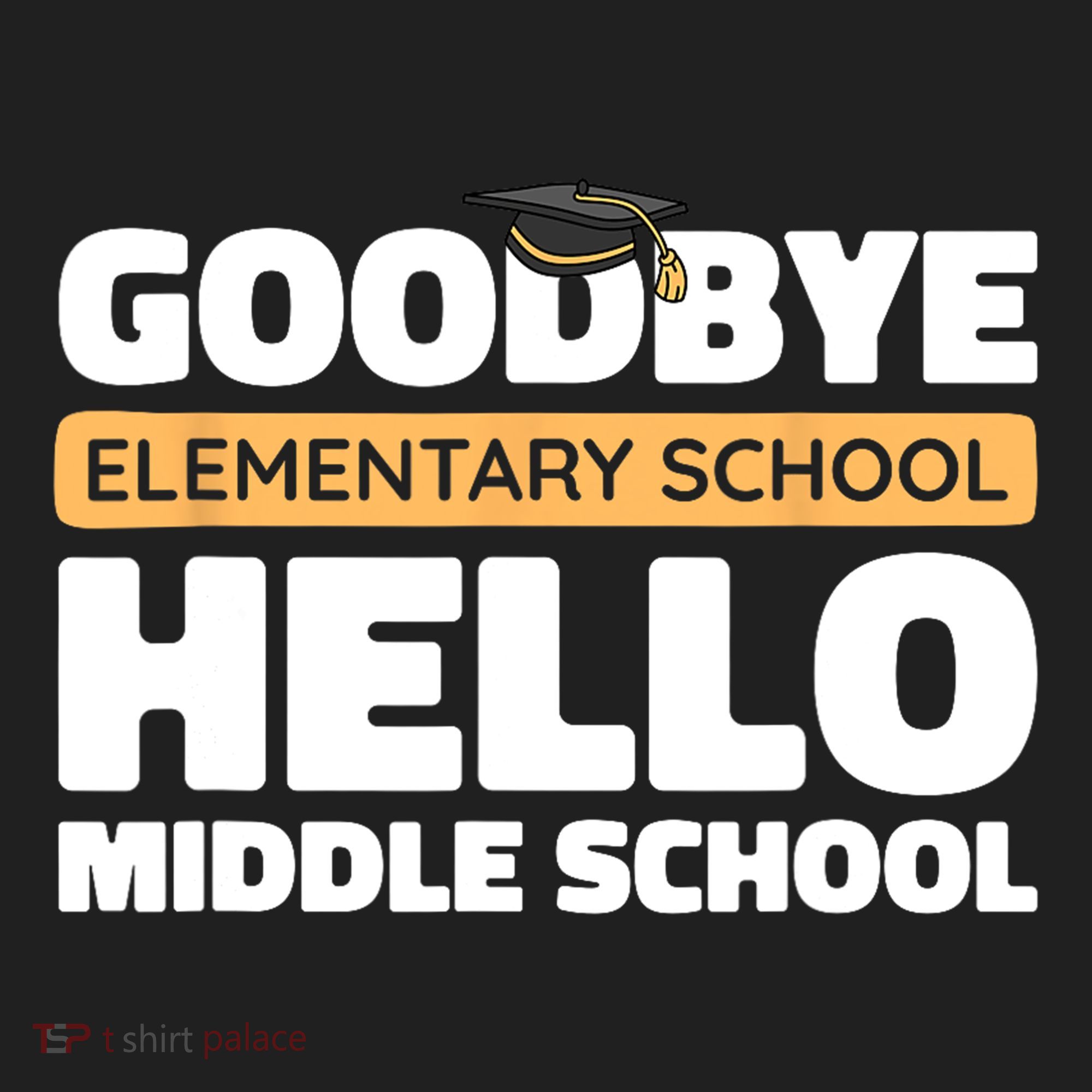 Goodbye Middle School Hello High School 8th Grade Graduation Women's Sweatshirt