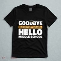 Goodbye Middle School Hello High School 8th Grade Graduation T-Shirt thumb 5