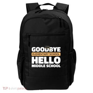 Goodbye Middle School Hello High School 8th Grade Graduation Backpack