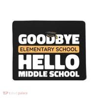 Goodbye Middle School Hello High School 8th Grade Graduation Mousepad thumb 0