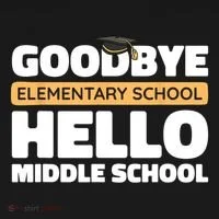 Goodbye Middle School Hello High School 8th Grade Graduation Toddler Hoodie thumb 2