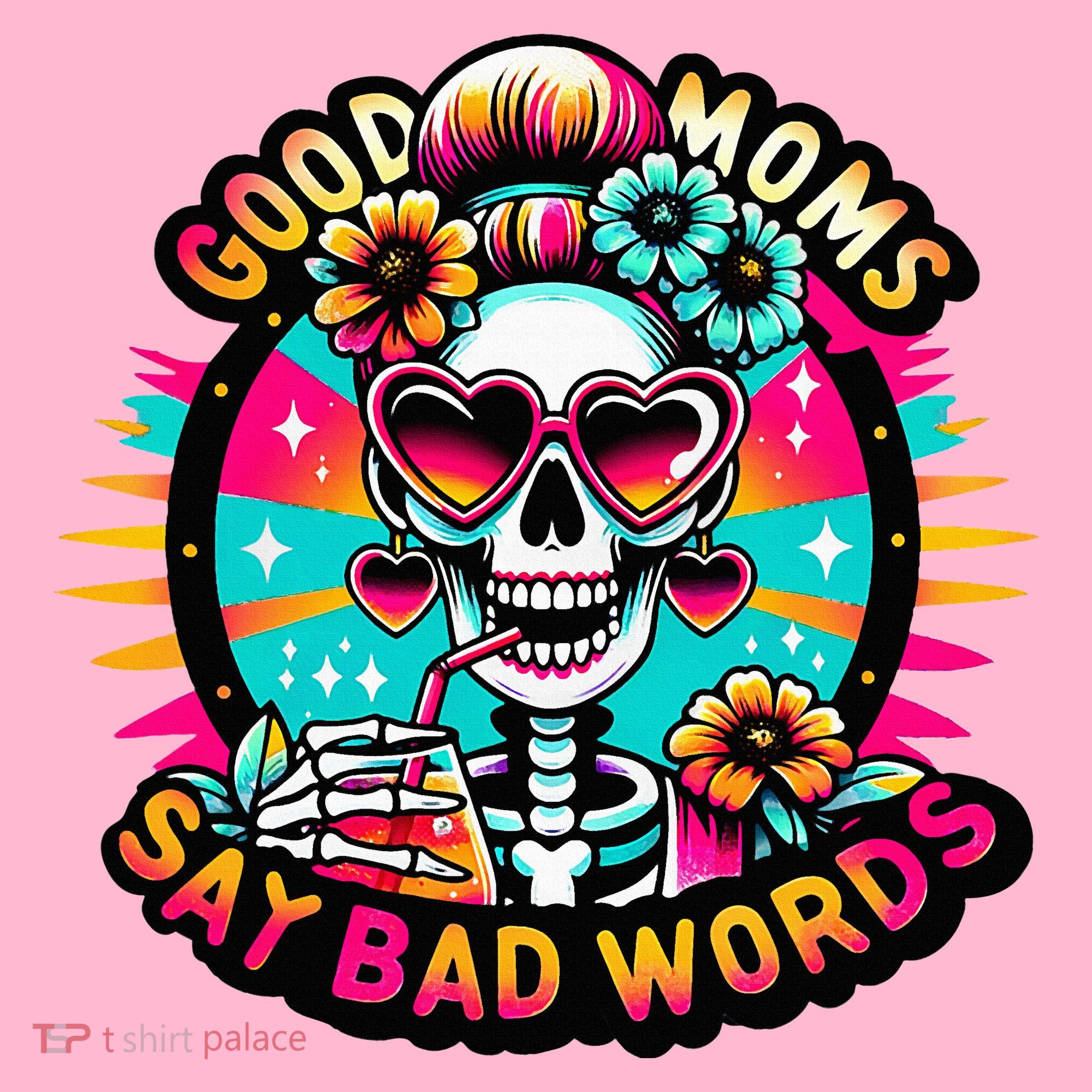 Good Moms Say Bad Words Cool Coaster