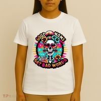 Good Moms Say Bad Words Cool T-Shirt thumb 4