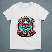 Good Moms Say Bad Words Cool T-Shirt thumb 5