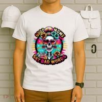 Good Moms Say Bad Words Cool T-Shirt thumb 6