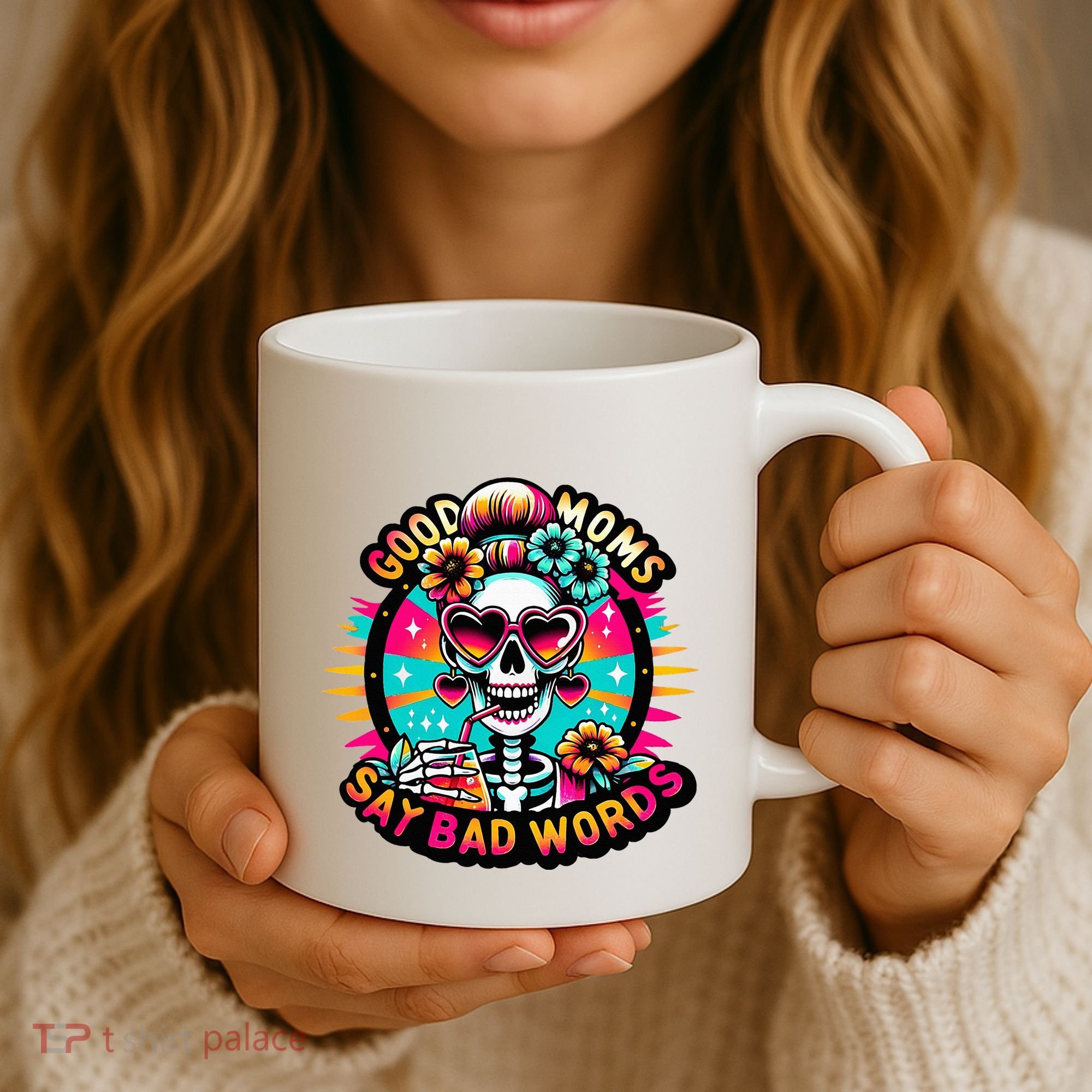 Good Moms Say Bad Words Cool Coffee Mug