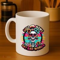 Good Moms Say Bad Words Cool Coffee Mug thumb 4