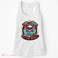 Good Moms Say Bad Words Cool Women's Tank Top thumb 0