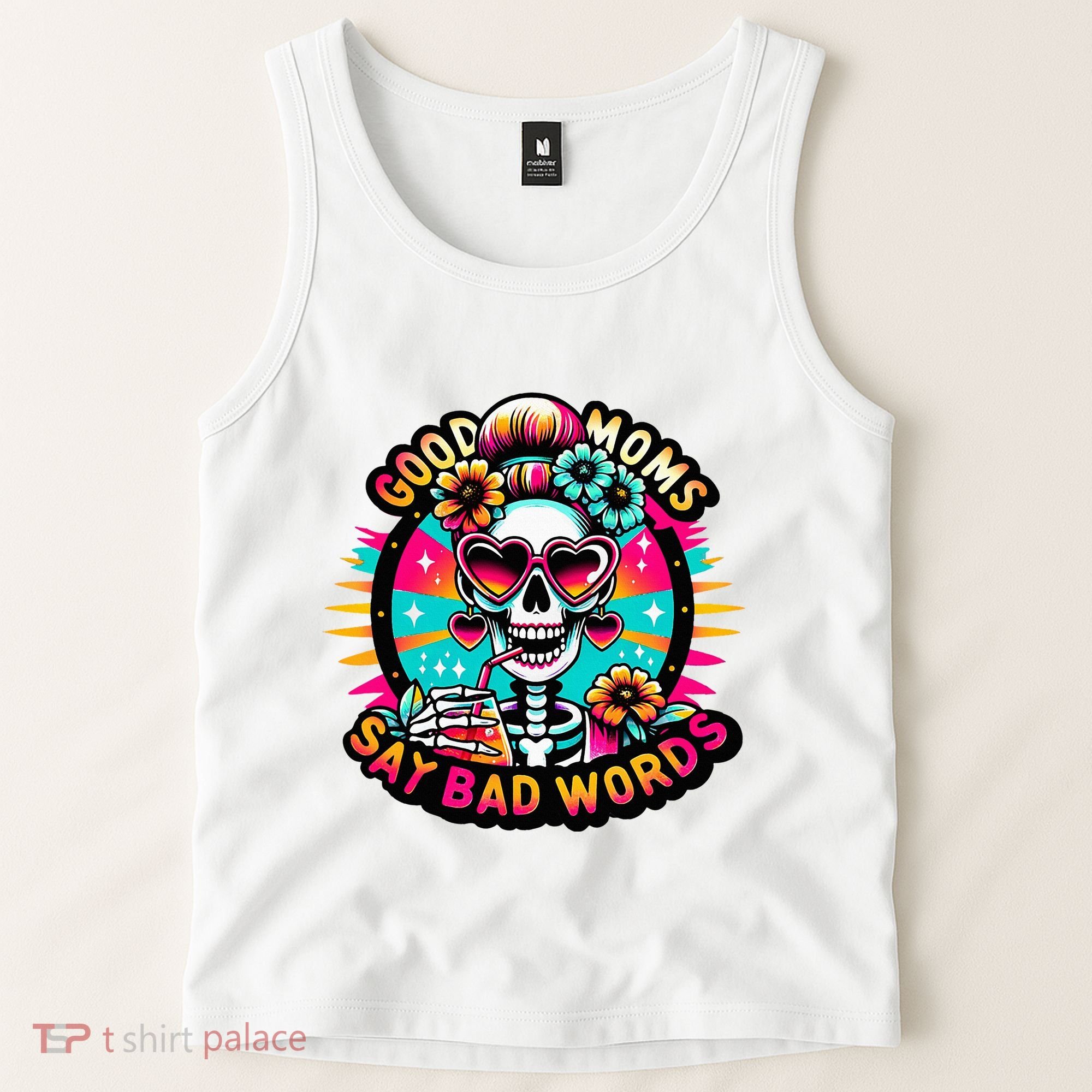 Good Moms Say Bad Words Cool Tank Top