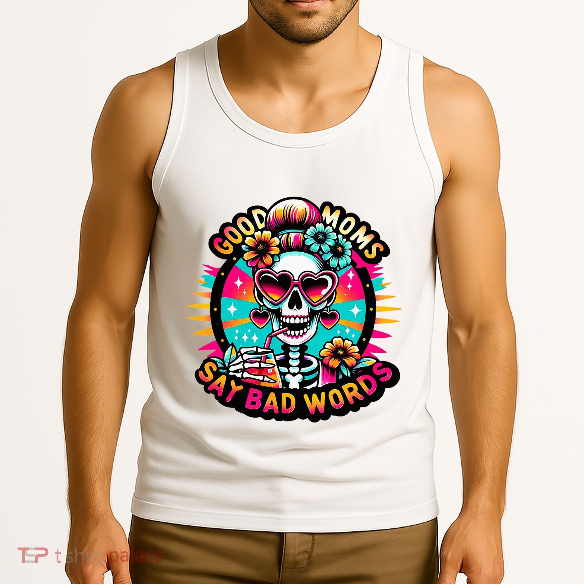 Good Moms Say Bad Words Cool Tank Top