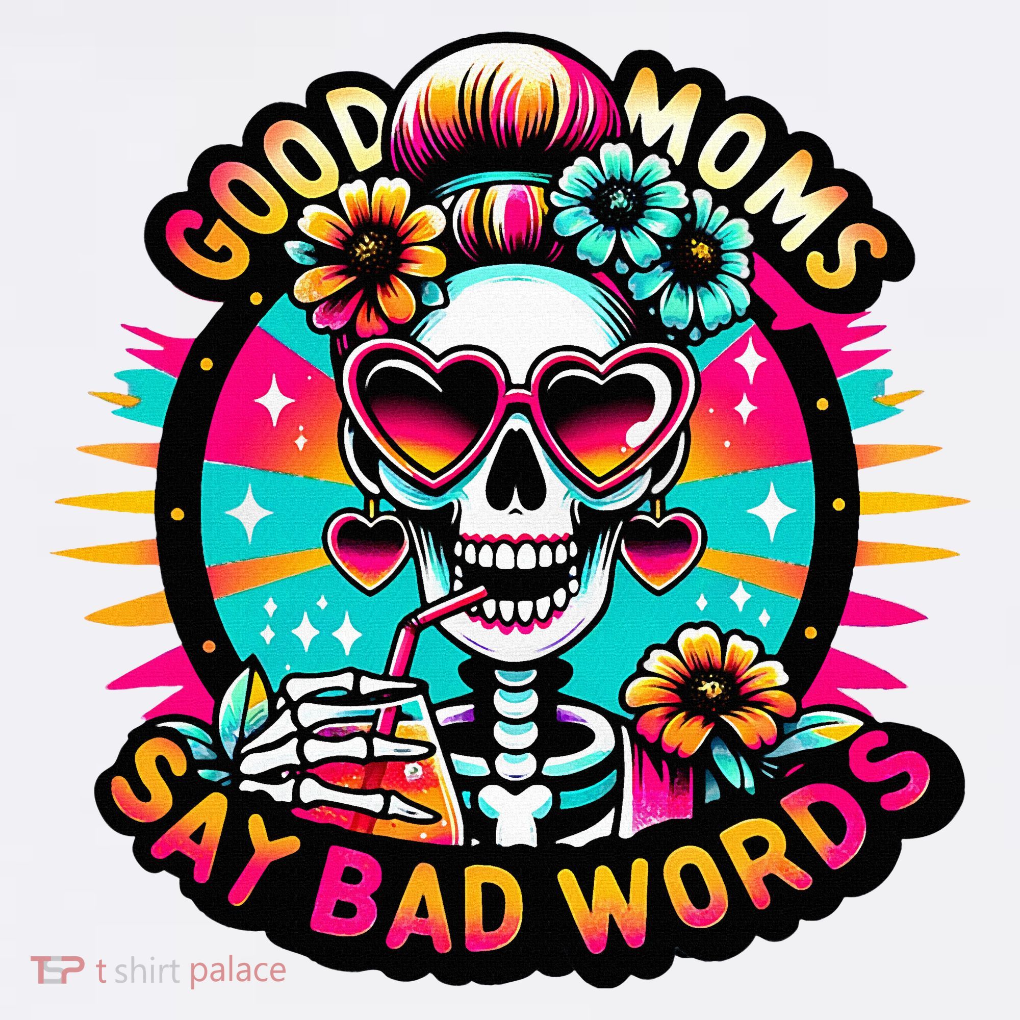Good Moms Say Bad Words Cool Tank Top