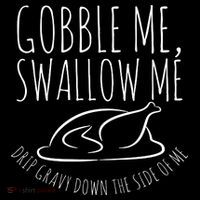 Gobble Me Swallow Me Funny Thanksgiving Visor thumb 3