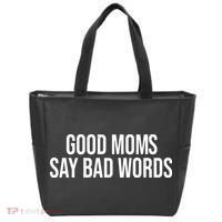 Good Moms Say Bad Words Funny Mom Tote Bag thumb 0