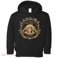 Golden Maui Strong Lahaina Strong Banyan Tree Toddler Hoodie thumb 0
