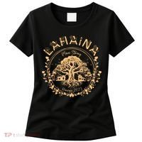 Golden Maui Strong Lahaina Strong Banyan Tree Women's T-Shirt thumb 0