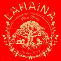 Golden Maui Strong Lahaina Strong Banyan Tree Santa Hat thumb 1