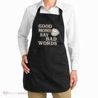 Good Moms Say Bad Words Apron thumb 2