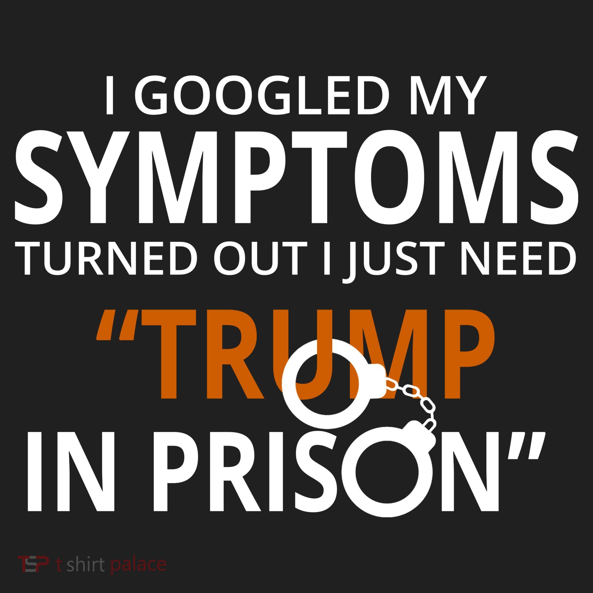 Googled My Symptoms Need Trump In Prison Tumbler