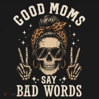 Good Moms Say Bad Words Apron thumb 3