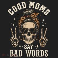 Good Moms Say Bad Words Beanie thumb 2