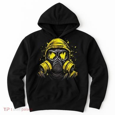 Gas Mask Toxic Biohazard Hoodie