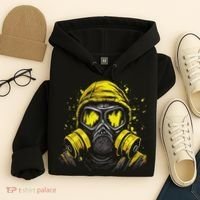 Gas Mask Toxic Biohazard Hoodie thumb 4