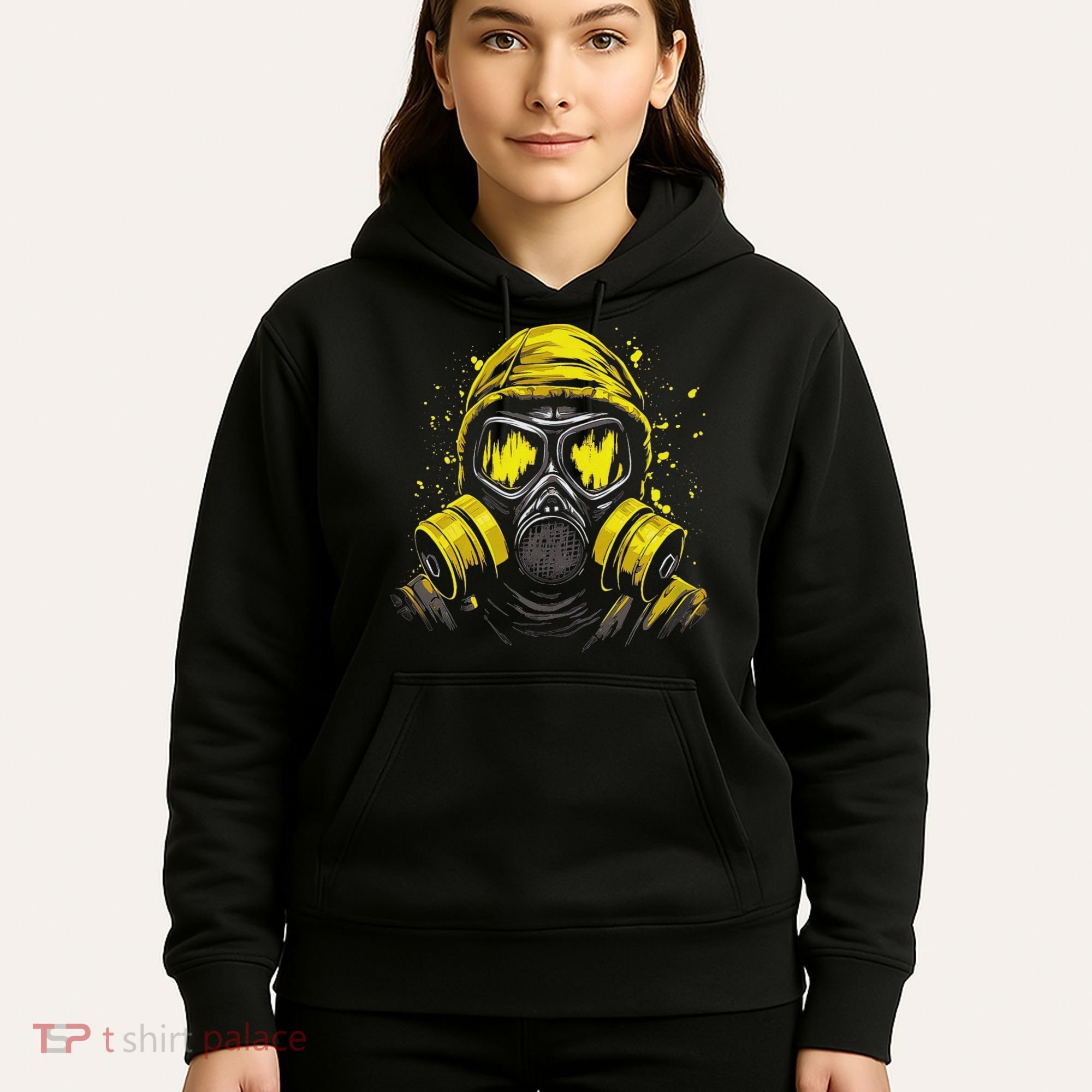 Gas Mask Toxic Biohazard Hoodie