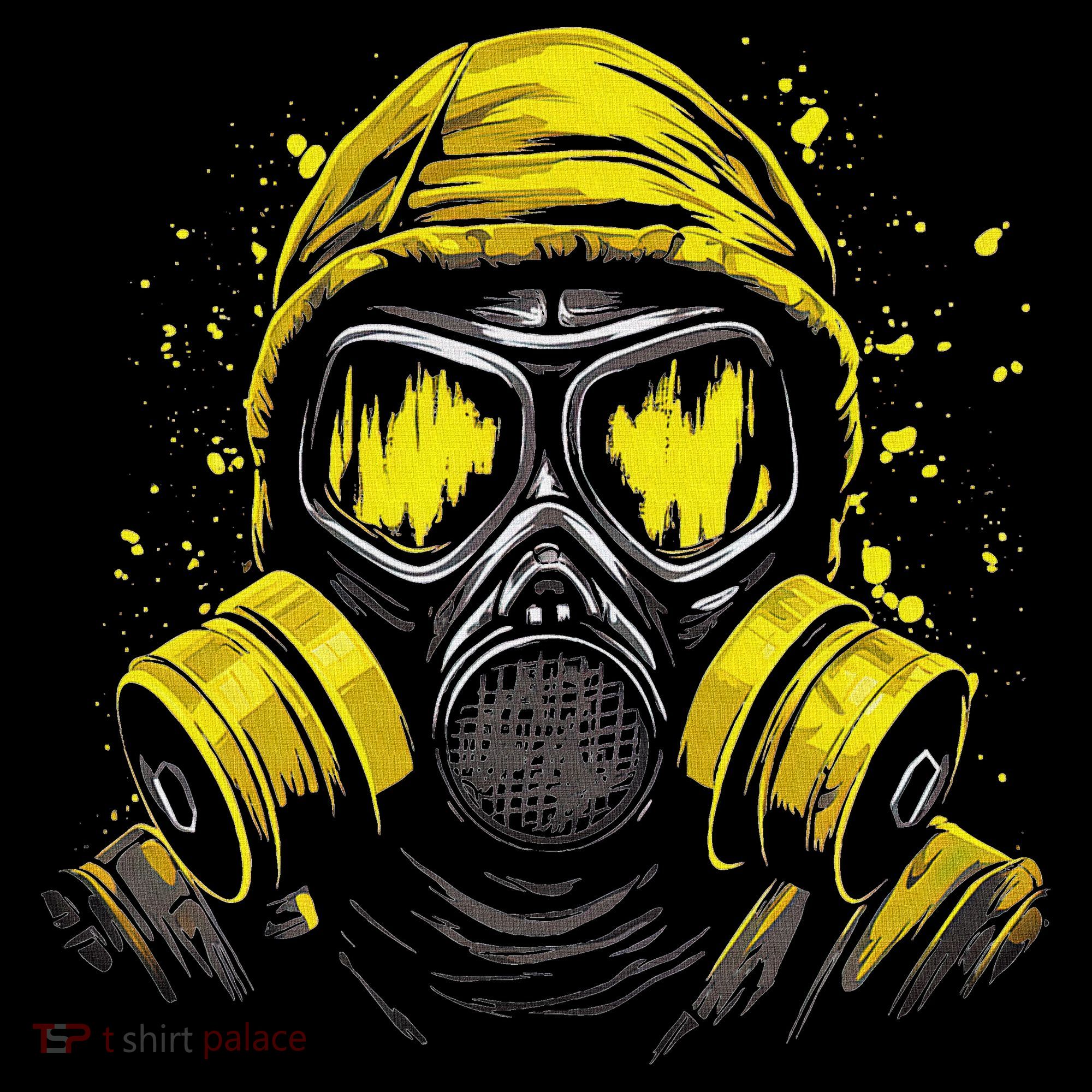 Gas Mask Toxic Biohazard Hoodie