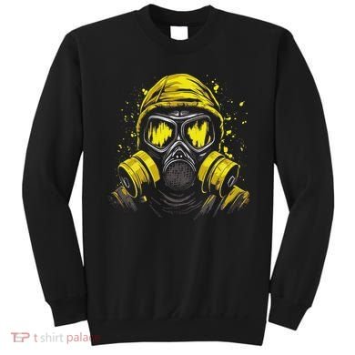 Gas Mask Toxic Biohazard Sweatshirt